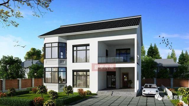 4款占地方方正正的時(shí)尚漂亮農(nóng)村別墅戶型圖，中國(guó)人還是喜歡方正