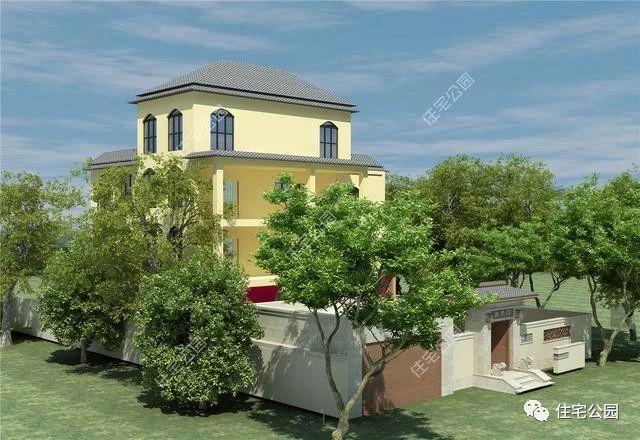 自建房帶超大庭院、泳池，看完都不想在城里買房了