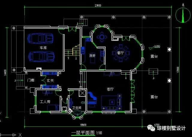 18x14米歐式兩層別墅豪宅圖，小編就喜歡這種風(fēng)格