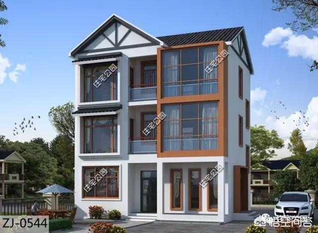 面寬和進(jìn)深都是9.5米的農(nóng)村自建房如何設(shè)計(jì)圖紙？