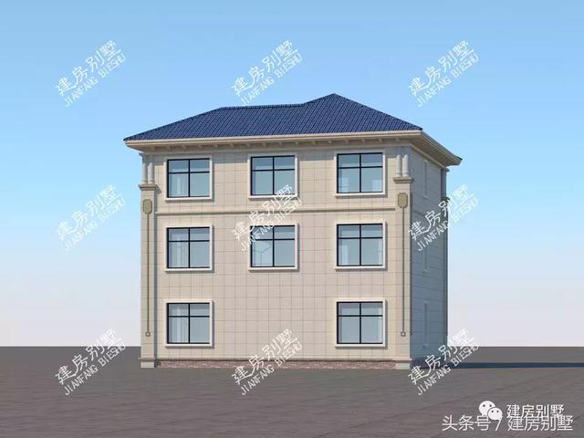 8套面寬11米左右的農(nóng)村小樓圖，這種開間最受歡迎