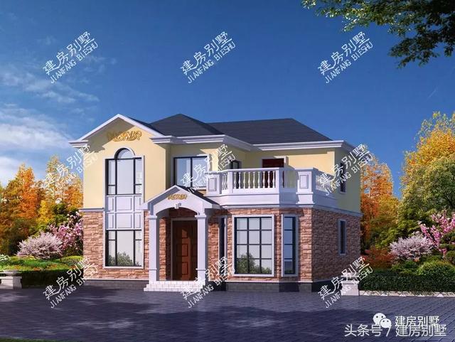 5套2023年經(jīng)典的二層小樓房圖，每個(gè)地方都有建的