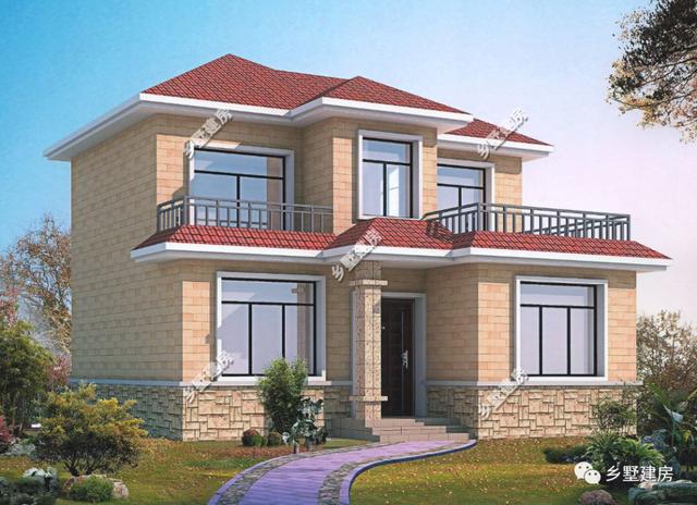 3款適合鄉(xiāng)村的簡(jiǎn)單住宅設(shè)計(jì)方案圖，造價(jià)低，建造簡(jiǎn)單