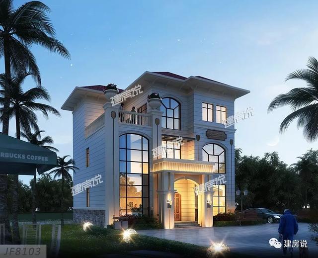 幾十款氣派美觀的別墅外觀效果圖設(shè)計(jì)，隨便建一棟都不白活