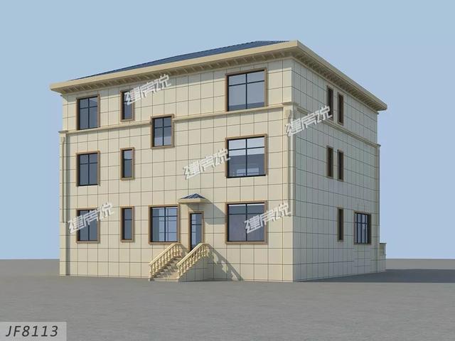 幾十款氣派美觀的別墅外觀效果圖設(shè)計(jì)，隨便建一棟都不白活