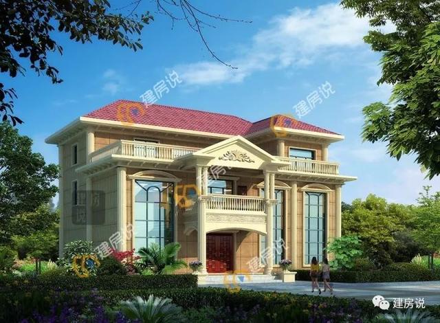 幾十款氣派美觀的別墅外觀效果圖設(shè)計(jì)，隨便建一棟都不白活