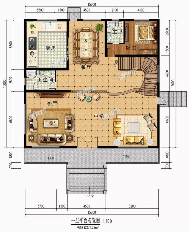 幾十款氣派美觀的別墅外觀效果圖設(shè)計(jì)，隨便建一棟都不白活