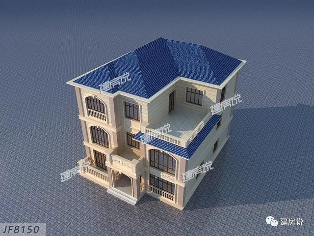 幾十款氣派美觀的別墅外觀效果圖設(shè)計(jì)，隨便建一棟都不白活