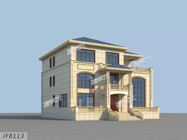 幾十款氣派美觀的別墅外觀效果圖設(shè)計(jì)，隨便建一棟都不白活