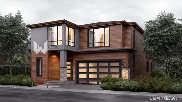 2款平屋頂盒子自建房設(shè)計圖，誰還敢說平屋頂丑