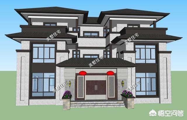 農(nóng)村宅基地寬18米長28米如何設(shè)計(jì)別墅方案好？