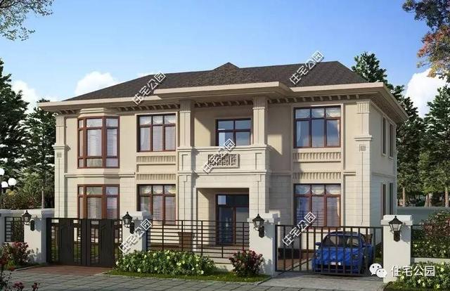 法式別墅適合農(nóng)村修建么？這套戶型給你答案！