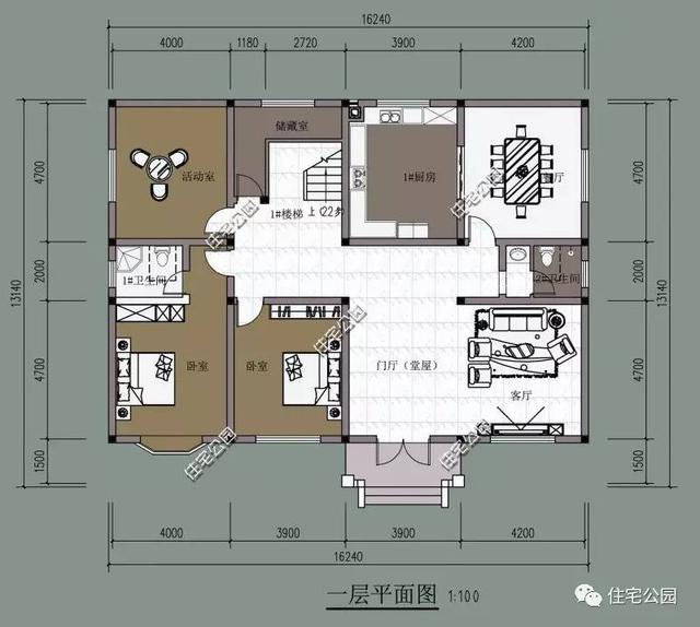 法式別墅適合農(nóng)村修建么？這套戶型給你答案！