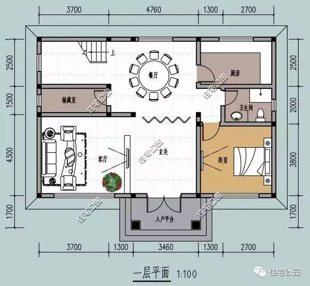農村建房，還是首選半坡半平兩層半，這10套最好看