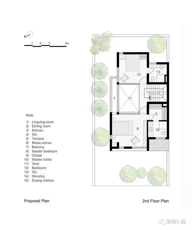宅基地都是10米寬，人家的農(nóng)村別墅戶型好，裝修棒，學(xué)不？