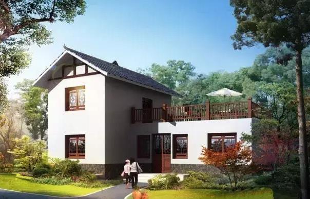 7套經(jīng)濟(jì)實用二層小別墅，第5、6套美翻了