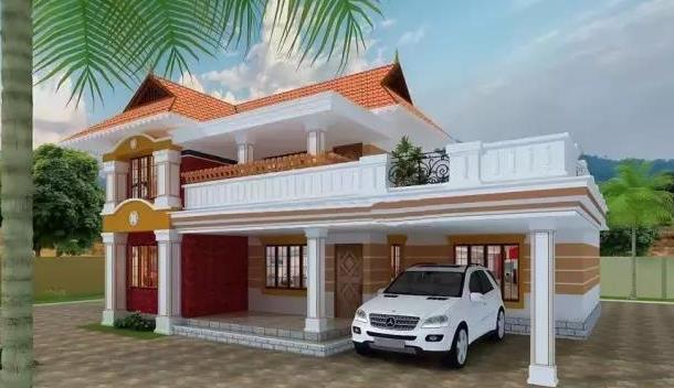 7套經(jīng)濟(jì)實用二層小別墅，第5、6套美翻了