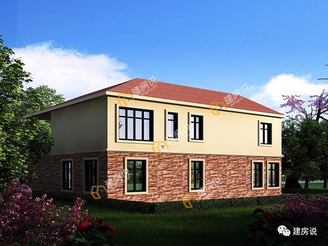 帶堂屋的三合院農(nóng)村別墅，真正適合農(nóng)村人的自建房