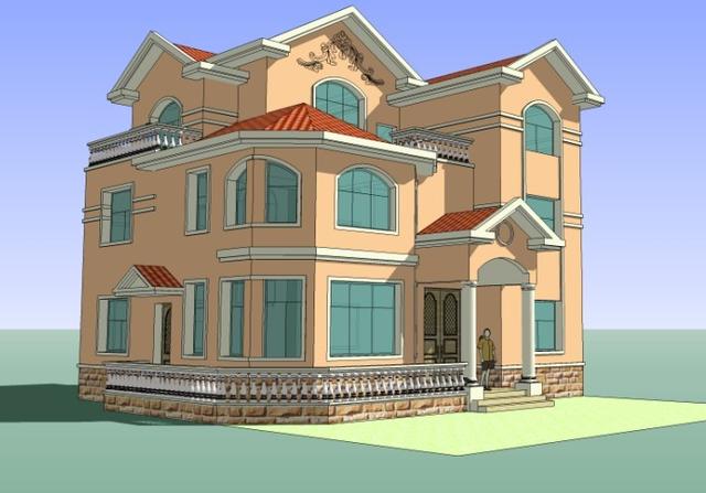 農(nóng)村別墅建的太好看了，讓鄰居情何以堪