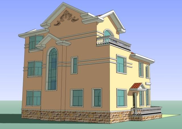 農(nóng)村別墅建的太好看了，讓鄰居情何以堪