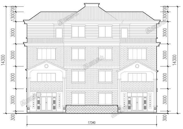 17x11米四層雙拼民宅，設(shè)計(jì)實(shí)用又劃算！