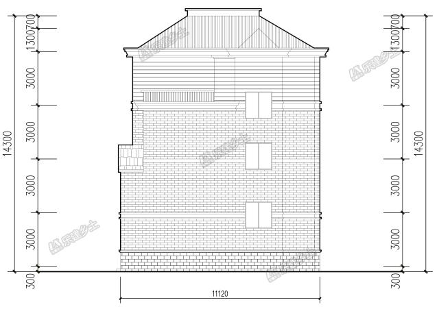 17x11米四層雙拼民宅，設(shè)計(jì)實(shí)用又劃算！