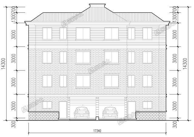 17x11米四層雙拼民宅，設(shè)計(jì)實(shí)用又劃算！