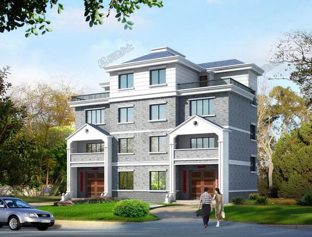 17x11米四層雙拼民宅，設(shè)計(jì)實(shí)用又劃算！