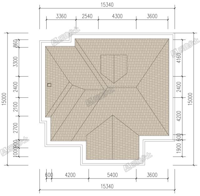 15x16米二層簡歐別墅設(shè)計，戶型經(jīng)濟實用