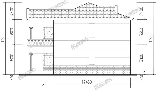 15x16米二層簡歐別墅設(shè)計，戶型經(jīng)濟實用