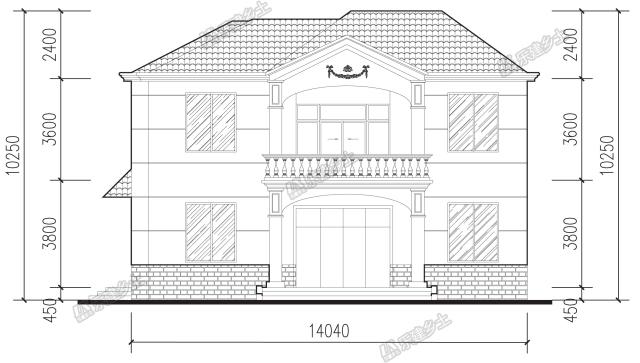 15x16米二層簡歐別墅設(shè)計，戶型經(jīng)濟實用