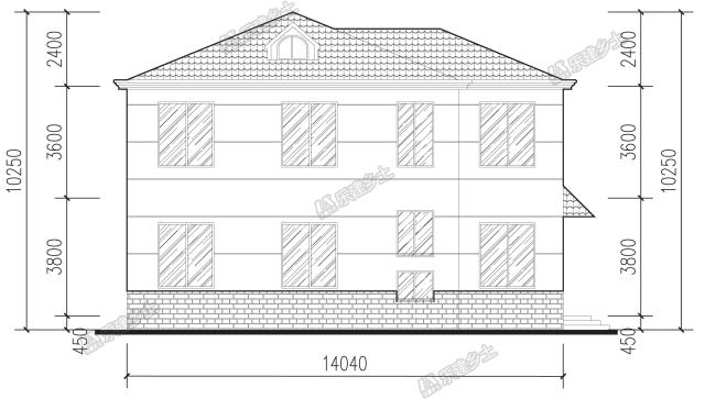 15x16米二層簡歐別墅設(shè)計，戶型經(jīng)濟實用