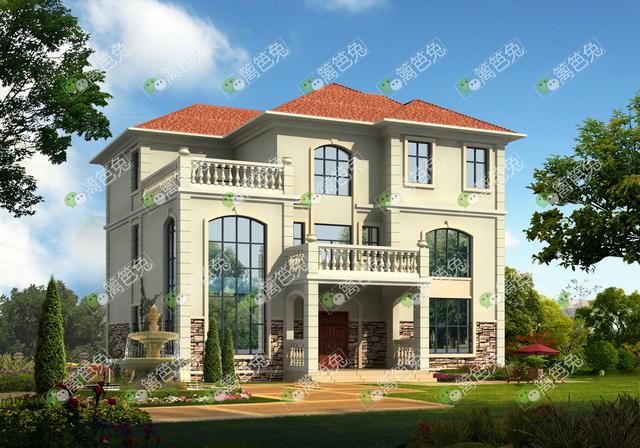 讓湖南姑娘笑到醒的農(nóng)村自建別墅設(shè)計(jì)！豪華大氣附全套別墅圖紙！