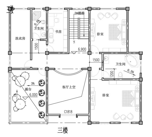 讓湖南姑娘笑到醒的農(nóng)村自建別墅設(shè)計(jì)！豪華大氣附全套別墅圖紙！