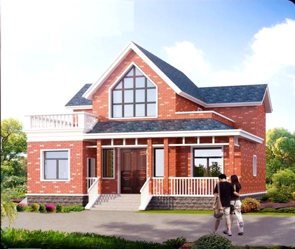 免費(fèi)送！新農(nóng)村自建別墅全套施工圖紙，兩層13.1X12.8米