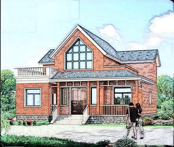 免費(fèi)送！新農(nóng)村自建別墅全套施工圖紙，兩層13.1X12.8米