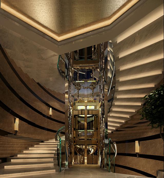 農(nóng)村自四層建豪宅別墅！含地下室加個(gè)觀光電梯更完美！全套圖紙！