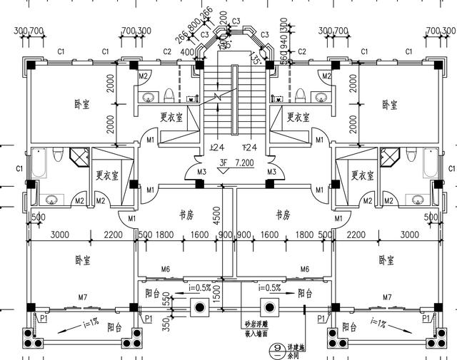 農(nóng)村自四層建豪宅別墅！含地下室加個(gè)觀光電梯更完美！全套圖紙！
