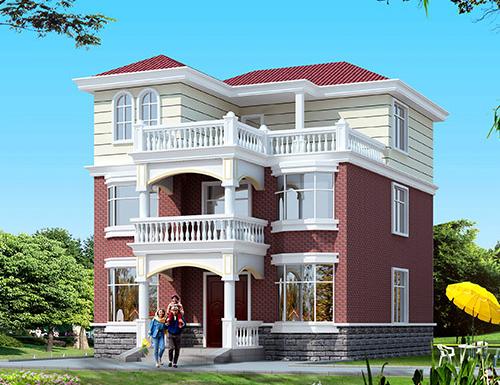 經(jīng)典三層農(nóng)村別墅，90%的家庭喜歡，10%的家庭已經(jīng)建好了