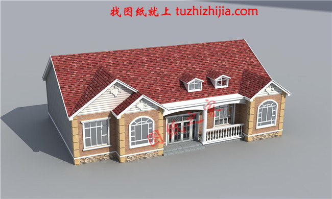 鄉(xiāng)下建房一層戶型圖及全套圖紙，養(yǎng)老房，還是一層好