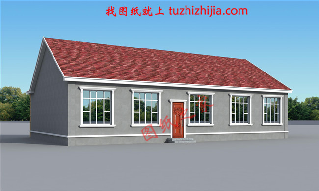 鄉(xiāng)下建房一層戶型圖及全套圖紙，養(yǎng)老房，還是一層好