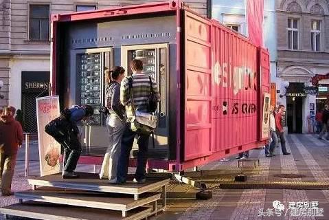 集裝箱還可以這樣玩，活了幾十年還是頭一回見