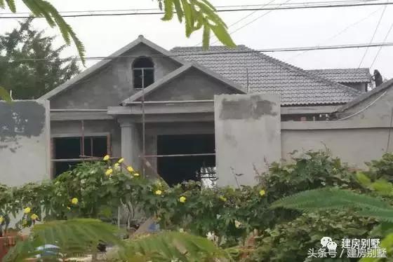 25萬(wàn)自建農(nóng)村一層豪華小別墅，城市商品房四分之一的造價(jià)