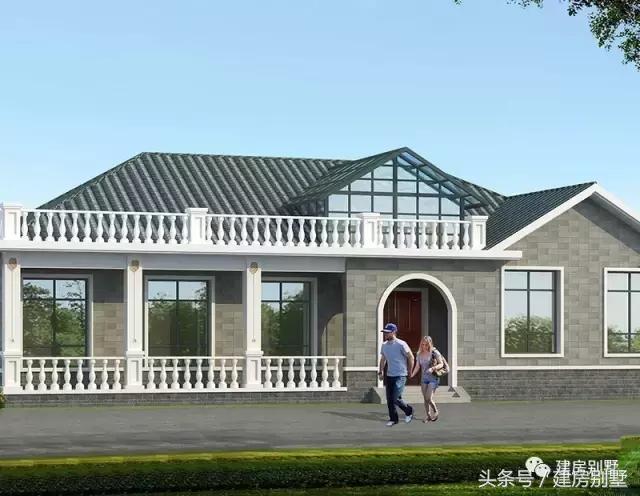 兩套一層農村別墅戶型，第一套精致，第二套大氣