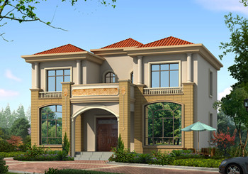 120平方兩層房子設計圖及圖片，外觀大方好看，內(nèi)部結(jié)構(gòu)合理