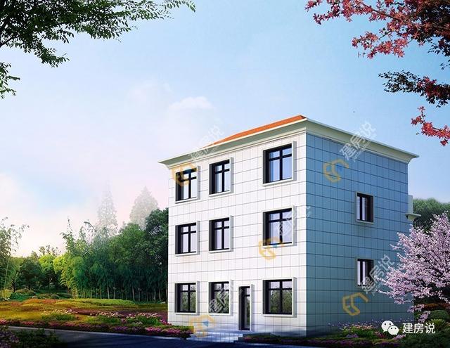 帶書房三層農(nóng)村別墅，回鄉(xiāng)蓋一棟讓城里人也羨慕羨慕