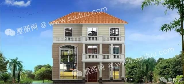 13X10農(nóng)村大面積三層復(fù)式別墅，自建房就選它了！