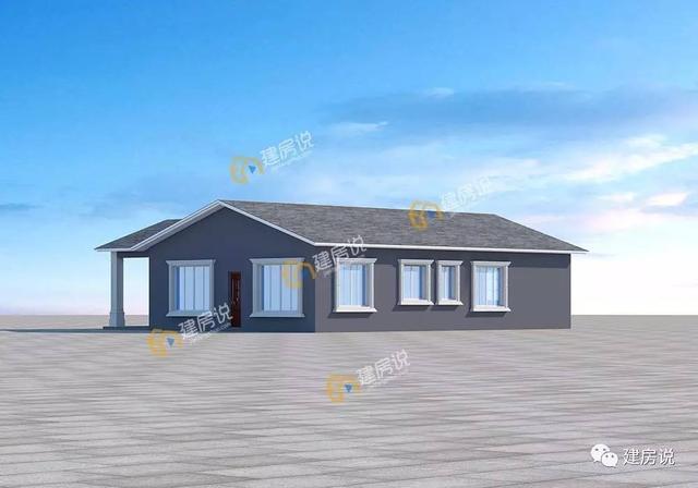 帶衣帽間的一層農(nóng)村別墅，造價(jià)只要20萬(wàn)