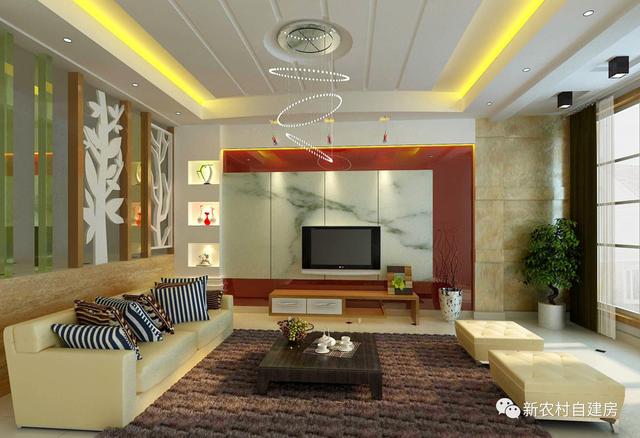 500萬的農(nóng)村豪宅，泳池園林，這配置只有村長家建的起