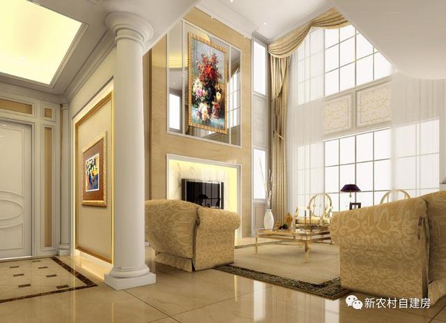 500萬的農(nóng)村豪宅，泳池園林，這配置只有村長家建的起